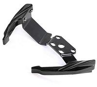 ZAPYVET, for CFMOTO, 400NK NK400 650nk Nk650 Main Courante de Queue de Moto CNC accoudoir arrière poignée d'étagère de Course Accessoires d'aileron de Queue Barre d'appui arrière pour Moto(Black T)