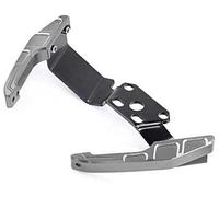 ZAPYVET, for CFMOTO, 400NK NK400 650nk Nk650 Main Courante de Queue de Moto CNC accoudoir arrière poignée d'étagère de Course Accessoires d'aileron de Queue Barre d'appui arrière pour Moto(Black D)