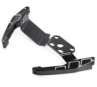 ZAPYVET, for CFMOTO, 400NK NK400 650nk Nk650 Main Courante de Queue de Moto CNC accoudoir arrière poignée d'étagère de Course Accessoires d'aileron de Queue Barre d'appui arrière pour Moto(Black B)