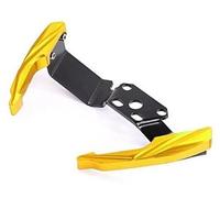 ZAPYVET, for CFMOTO, 400NK NK400 650nk Nk650 Main Courante de Queue de Moto CNC accoudoir arrière poignée d'étagère de Course Accessoires d'aileron de Queue Barre d'appui arrière pour Moto(Black B1)