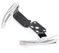 ZAPYVET, for CFMOTO, 400NK NK400 650nk Nk650 Main Courante de Queue de Moto CNC accoudoir arrière poignée d'étagère de Course Accessoires d'aileron de Queue Barre d'appui arrière pour Moto(Black V)