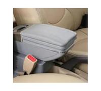 ZAPYVET For Chevrolet, for Aveo T200 T250 T255 Boîte d'accoudoir de voiture Boîte de rangement de console centrale Accessoires rotatifs Accessoires de voiture Accoudoir de voiture(BLACK A Gray No Usb)