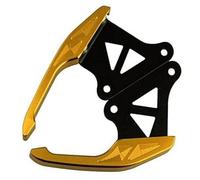 ZAPYVET, for GROM, M3 MSX125 MSX-SF125 Monster795 YG125 WJ125 accoudoir de Queue de Moto modifié, Aile arrière de Motocross, Main Courante arrière Barre d'appui arrière pour Moto(Black E)