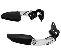 ZAPYVET, for Harley, Touring Electra Street Glide Road King CVO 1997-2013 2014-2022 2021 accoudoirs furtifs réglables for Passager arrière de Moto Barre d'appui arrière pour Moto(Black U 1997-2013)