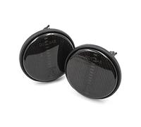 ZAPYVET For Mazda, for MX-5 NA NB NC MK1 MK2 MK3 1990-2015 ambre LED marqueur latéral clignotant lumière OEM N00151120K NH5251120C Remplacement des feux de position latéraux de voit(Smoked Lens)