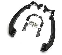 ZAPYVET, for MT 07 FZ07 2013 2014 2015 2016 Moto Passager arrière Queue Pillion Siège Poignée d'appui Barre d'accoudoir Barre d'appui arrière pour Moto(Black D)