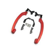 ZAPYVET for, MT 07 MT07 FZ FZ07 2014-2017 2016, Queue de Moto siège arrière Passager poignée de Passager Barres d'appui Accessoires d'accoudoir Barre d'appui arrière pour Moto(Black J)