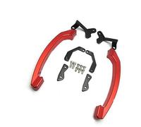 ZAPYVET for, MT07 FZ07 2014 2015 2016 2017, accoudoir de Barres d'appui for poignée de Passager de siège arrière de Queue de Moto Barre d'appui arrière pour Moto(Black E)