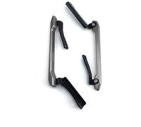 ZAPYVET, for, MT09 2021 2022 Accessoires de Moto Accoudoir de Passager Accoudoir de siège arrière Support de Guidon décoratif Poignée de siège Barre d'appui arrière pour Moto(Black P)