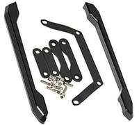 ZAPYVET for, MT09 FZ09 MT FZ 09, Accessoires de Moto en Alliage d'aluminium CNC Main Courante de Passager arrière Barre d'appui arrière pour Moto(Black B)