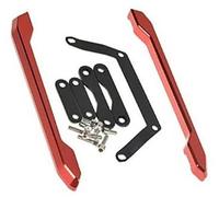 ZAPYVET for, MT09 FZ09 MT FZ 09, Accessoires de Moto en Alliage d'aluminium CNC Main Courante de Passager arrière Barre d'appui arrière pour Moto(Black G)