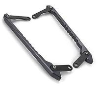 ZAPYVET, for, MT09 FZ09 XSR900 2013 2014 2015 2016 2017 Moto CNC Poignées de Passager arrière Poignées d'accoudoir de sécurité Mains courantes Barre d'appui arrière pour Moto(Black E)
