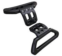 ZAPYVET for N-inebot, C40 C60 C80, accoudoir arrière de Moto T6 poignée en Aluminium poignée de siège arrière pièces modifiées Barre d'appui arrière pour Moto(Black C)