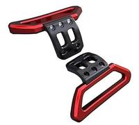 ZAPYVET for N-inebot, C40 C60 C80, accoudoir arrière de Moto T6 poignée en Aluminium poignée de siège arrière pièces modifiées Barre d'appui arrière pour Moto(Black B)