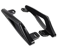 ZAPYVET, for N-IU N1/N1S/NGT/NQI Accoudoir arrière d'aile arrière modifié Barre d'appui de siège arrière de Passager Main Courante en Alliage d'aluminium CNC Barre d'appui arrière pour Moto(Black E)