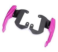 ZAPYVET, for QJMOTOR, QJ600GS SRK600 CNC accoudoir arrière Racer étagère poignée Queue aileron Moto Queue Main Courante Barre d'appui arrière pour Moto(Black W)