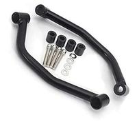 ZAPYVET, for, TENERE 700 XTZ XT700Z T700 Moto Passager Poignée de Saisie Arrière Siège Main Barre d'appui Rail Accoudoir Barre d'appui arrière pour Moto(Black A)