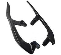 ZAPYVET, for, TMAX560 T-Max TMax 560 2020-2022 Accessoires de Moto en Carbone Barres de poignée de siège de Passager arrière Accoudoir de Main Courante Barre d'appui arrière pour Moto(Black P)