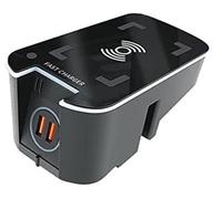 ZAPYVET , for Volvo, XC60 S60 V60 XC90 S90 V90 2015-2022 Voiture 15W Téléphone Portable Chargeur sans Fil QI Modification Intérieure Panneau De Charge Chargeur sans Fil pour Voiture