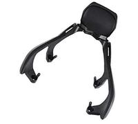 ZAPYVET, for Xmax X-Max X Max 300250 Xmax300 Xmax250 Porte-Bagages de Moto Support de Transport de fret Étagère arrière Sissy Bar Dossier Support d'accoudoir Barre d'appui arrière pour Moto(Black A)
