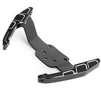 ZAPYVET, for ZONTES, ZT125-U 125U 125 U1 155U 155U1 Moto CNC Poignées de Passager Poignée de Réservoir Poignées de Barre d'appui Accoudoir Barre d'appui arrière pour Moto(Black H)
