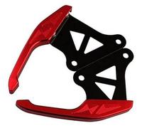 ZAPYVET GROM M3 MSX125 MSX-SF125, Monster795 YG125 WJ125, accoudoir arrière de Moto modifié, Aile arrière de Motocross, Main Courante arrière Barre d'appui arrière pour Moto(Black H)