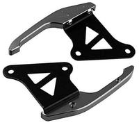 ZAPYVET GROM M3 MSX125 MSX-SF125, Monster795 YG125 WJ125, accoudoir arrière de Moto modifié, Aile arrière de Motocross, Main Courante arrière Barre d'appui arrière pour Moto(Black T)
