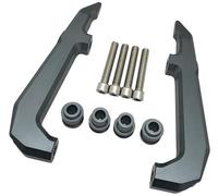 ZAPYVET GROM MSX125 MSX 125 2021-2022, Barres d'appui arrière de Moto, poignée de Rail d'appui for Passager de siège arrière Barre d'appui arrière pour Moto(Titanium)
