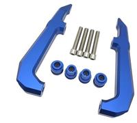 ZAPYVET GROM MSX125 MSX 125 2021-2022, Barres d'appui arrière de Moto, poignée de Rail d'appui for Passager de siège arrière Barre d'appui arrière pour Moto(Blue)