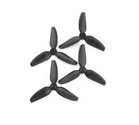 ZAPYVET Hélice PC à 3 pales T2.5X2.5X3, for Drones canalisés Cinewhoop RC FPV Racing Freestyle 2.5 Pouces Ensemble d'hélices de Drone(4Pairs Black)