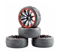 ZAPYVET Jante en Caoutchouc ABS for Roue, for HSP, for HPI, Voiture Tout-Terrain RC 1:10 601A-6084 Ensemble de Roues pour Course RC