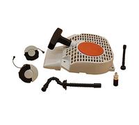 ZAPYVET Kit de filtre ligne tuyau bouchon réservoir mazout démarreur recul pièces rechange tronçonneuse, for STIHL, MS210 MS230 MS250 MS 250 230 210 Démarreur à rappel pour tronçonneuse