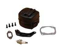ZAPYVET Kit de joint de support de silencieux d'échappement, for Husqvarna, 365 371 372 XP 385 390 XP, pièces de rechange for tronçonneuse de jardin Kit silencieux pour tronçonneuse