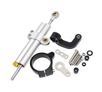 ZAPYVET Kit de montage support d'amortisseur stabilisation | de direction réglable for motos, pour BMW, R1200GS LC 2013 2014 2015 2016 2017 en aluminium CNC