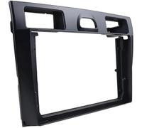 ZAPYVET Kit de Tableau de Bord stéréo de Voiture Cadre d'autoradio, pour Ford, pour Fiesta 2006-2011, Adaptateur de Plaque stéréo DVD 2Din, Montage sur Tableau Bord, Installation