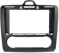 ZAPYVET Kit de Tableau de Bord stéréo de Voiture Cadre d'autoradio, pour Ford, pour Focus S, pour Max 2004-2014 Lhd 9 Pouces Adaptateur Fascia Panneau de Montage Tableau Bord Fhcbutae