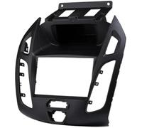ZAPYVET Kit de Tableau de Bord stéréo de Voiture Cadre d'autoradio, pour Ford pour Transit Connect Tourneo 2014 2015 2 Din Fascia Panel DVD Fhcbutae(Silver)