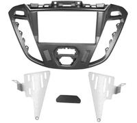 ZAPYVET Kit de Tableau de Bord stéréo de Voiture Cadre d'autoradio, pour Ford, pour Transit Custom 2013-2020 2Din Fascia DVD, Montage sur Panneau stéréo