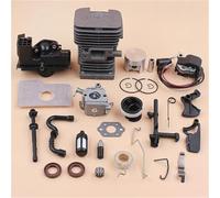 ZAPYVET Kit de tige starter d'accélérateur bobine d'allumage carburateur Piston cylindre 38mm, for STIHL, 018 MS180 MS 180 pièces rechange tronçonneuse Kit de réparation de carburateur