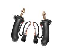 ZAPYVET Lot de 2 manettes Commande d'excavatrice à 3 Boutons L+R for Doosan DX150 215 225 300 370-9C Joystick pour excavatrice