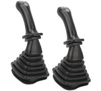 ZAPYVET Lot de 2 poignées Joystick for excavatrice avec Cache-poussière, for Doosan DH DX150 215 225 300 37020119C Joystick pour excavatrice