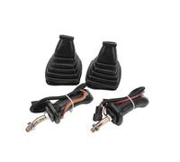 ZAPYVET Lot de 2 poignées Joystick for excavatrice avec Cache-poussière, for Mini, Remplacement du, for Doosan DX150-370-9C, leviers Commande Robustes Joystick pour excavatrice