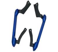 ZAPYVET MT09 2021 2022 2023, Barres d'appui arrière de Moto, poignée de Rail d'appui for Passager de siège arrière Barre d'appui arrière pour Moto(Blue)
