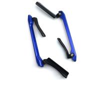 ZAPYVET MT09 2021 2022, Accessoires de Moto, accoudoir de Passager, accoudoir de siège arrière, Support de Guidon décoratif, poignée de siège Barre d'appui arrière pour Moto(Blue)