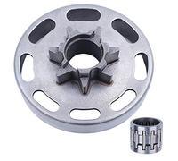 ZAPYVET Pignon de tambour d'embrayage à 7 dents, pas de 325 pouces, for Husqvarna, 435 435E 440 440E, roulement à aiguilles de tronçonneuse 505441501 505 44 15-01 Kit d'embrayage pour tondeuse à gazon