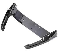 ZAPYVET Poignée de Passager arrière de Moto, Barre d'appui d'accoudoir de Rail arrière en Aluminium CNC, for TNT125 BJ125-3E TNT 125 Barre d'appui arrière pour Moto(Double Color Black)