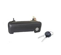 ZAPYVET Poignée de porte coulissante extérieure droite, for VW, boîte BUS transport T4 OEM 701837210 Kit de verrouillage pour poignée de porte extérieure de voiture