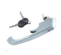 ZAPYVET Poignée de porte extérieure Euromax avant, for VW, Campmobile Thing Transporter OEM 211837205N 8187101100 93054062767 Kit de verrouillage pour poignée de porte extérieure de voiture