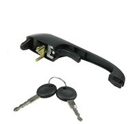 ZAPYVET Poignée de porte extérieure gauche for droite avec 2 clés, for VW, Transporter III Bus T3 OEM 1979 - 1992 251837205 Kit de verrouillage pour poignée de porte extérieure de voiture