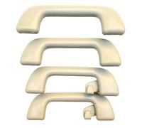 ZAPYVET Rail d'appui gris avec poignée de traction for toit de voiture, avec crochet, for Toyota, Corolla, RAV4, Yaris Vios OEM:74610 - 52020 Poignée de toit de voiture(A set of 4pcs beige)